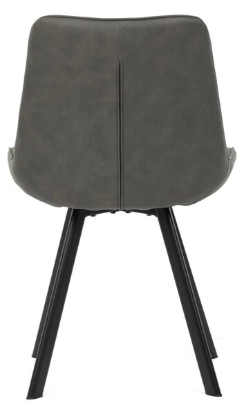 Vikio Jídelní set pro 6 osob 160x90 cm dub-šedá VJS116-61S
