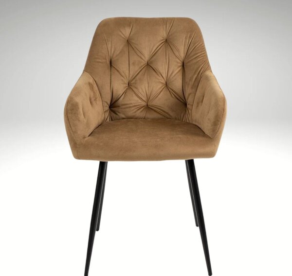Vikio Jídelní set 6+1 160x90 cm dub, béžová VJS136-6BE