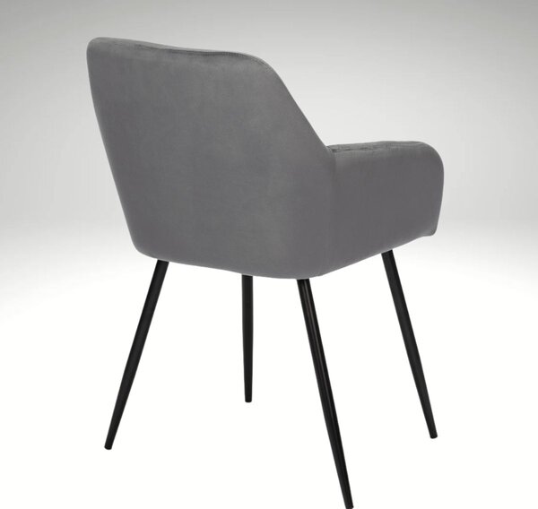 Vikio Jídelní set 4+1 160x90 cm dub, šedá VJS136-4S