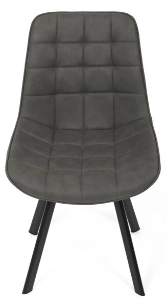 Vikio Jídelní set pro 6 osob 160x90 cm dub-šedá VJS116-61S