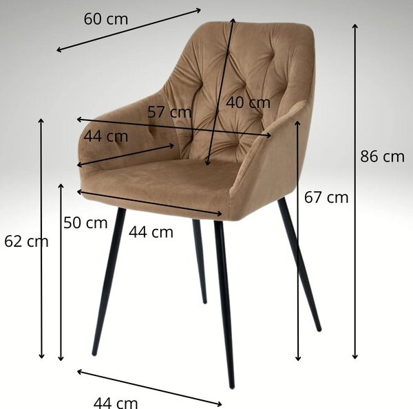 Vikio Jídelní set 6+1 160x90 cm dub, béžová VJS136-6BE