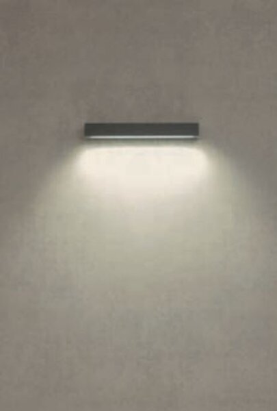 Redo Nástěnné venkovní LED svítidlo AROOS 21W, d. 55 cm, IP65 Barva: Bílá, Chromatičnost: 2700K