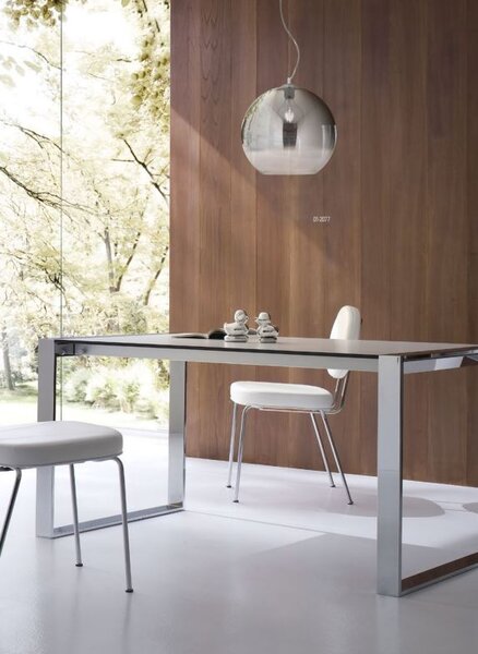 Redo Designové závěsné svítidlo Bowl Ø 40cm Barva: Chrom
