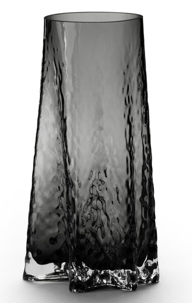 COOEE Design Skleněná váza Gry Smoke - 30 cm CED396