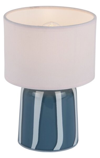 Modrá kovová LED stolní lampa (výška 20 cm) Verano LED – Leitmotiv