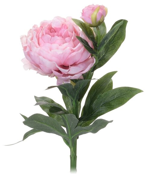 Koopman Umělá květina Pivoňka světle růžová, 61 cm