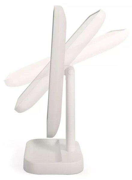 Kosmetické zrcadlo s LED osvětlením, 16,5 x 22 cm – Livoo