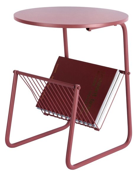 Kovový kulatý odkládací stolek ø 40 cm Riqueza Revista – Leitmotiv