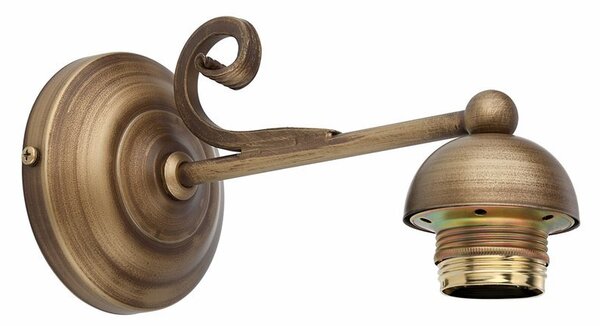 Incanti Rustikální nástěnné svítidlo Lea, ø 21 cm, 1 x E27 Barva: Bronz