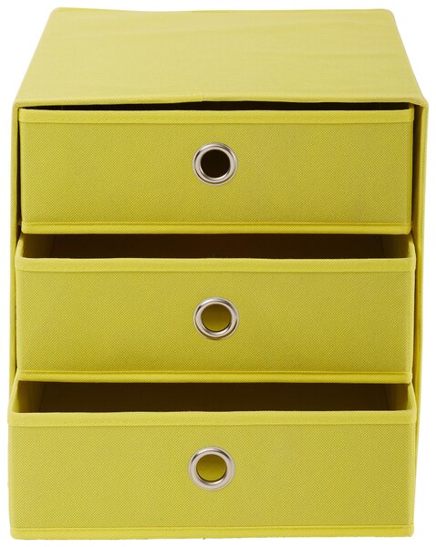 SKLÁDACÍ KRABICE, kov, textil, karton, 32/32/31,5 cm Carryhome - Boxy do regálů & krabice do regálů