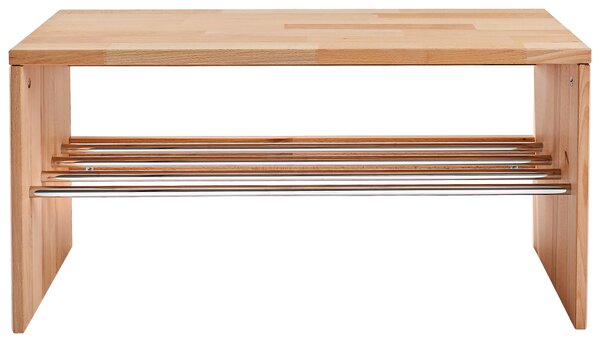 LAVICE S BOTNÍKEM, barvy buku, 81/40,5/30 cm Linea Natura - Regály na boty