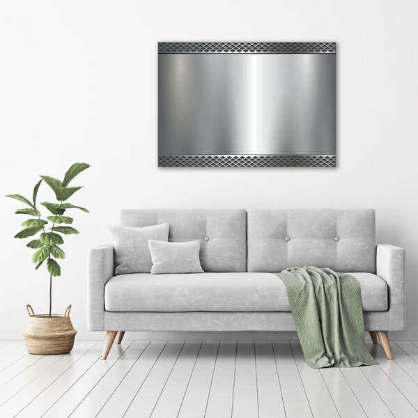 Moderní obraz canvas na rámu Kovové pozadí oc-61808424