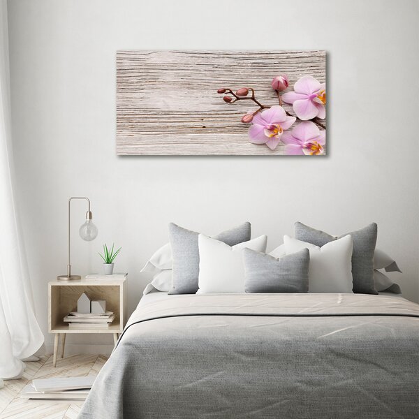 Moderní skleněný obraz z fotografie Orchidej a na stromě osh-62495656