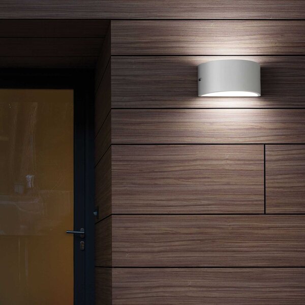 Ideal Lux Nástěnné svítidlo REX-2 AP1 BIANCO, IP44
