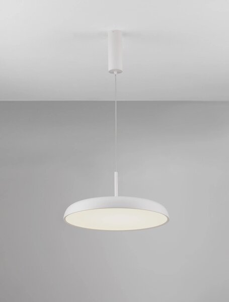 Stmívatelný LED lustr Linus 45 bílé – Bílá