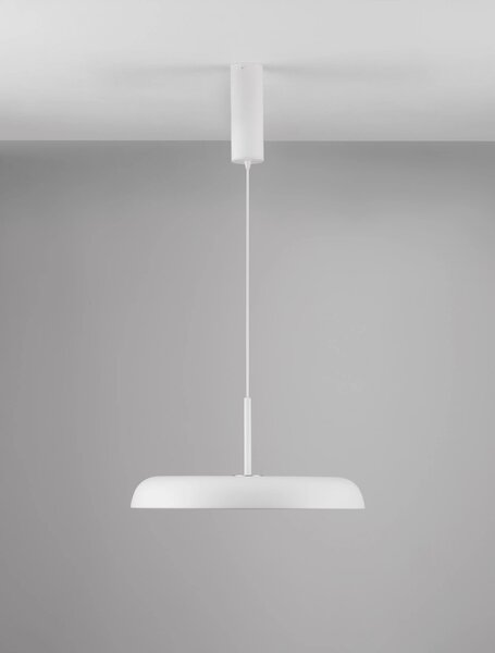 Stmívatelný LED lustr Linus 45 bílé – Bílá
