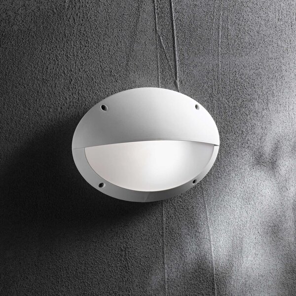 Ideal Lux Nástěnné svítidlo MEDEA-2 AP1 BIANCO, IP66