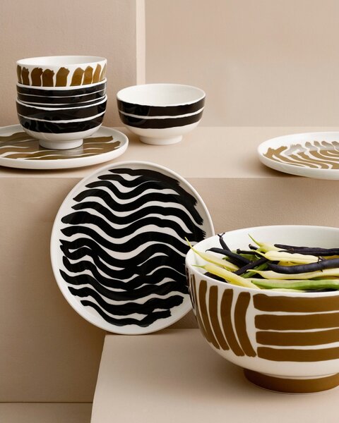 Marimekko Set talířů Oiva Hyräily 20cm, 3ks