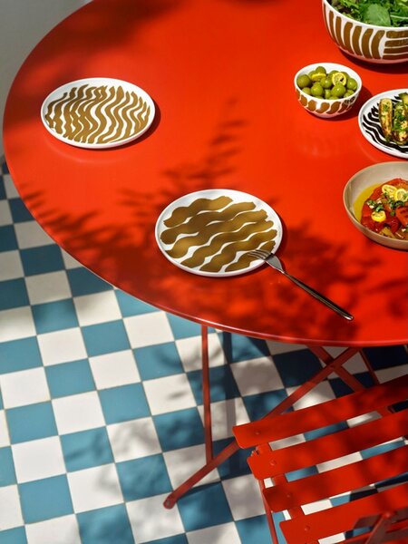 Marimekko Set talířů Oiva Hyräily 20cm, 3ks