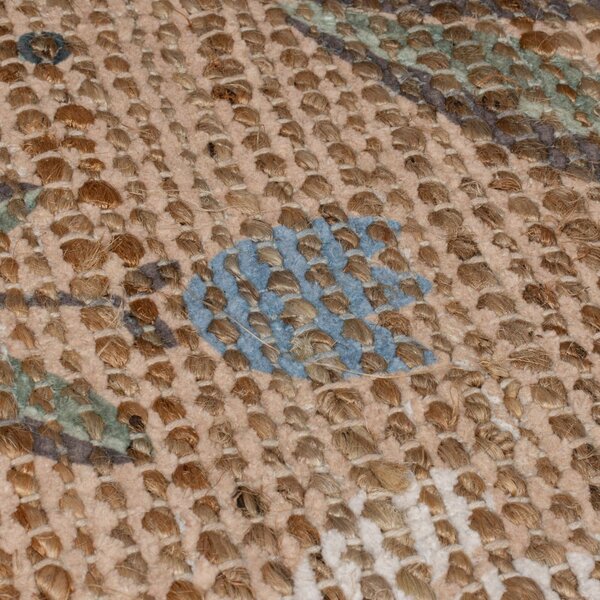 Ručně tkaný koberec s příměsí juty v přírodní barvě 160x230 cm Arriana – Flair Rugs