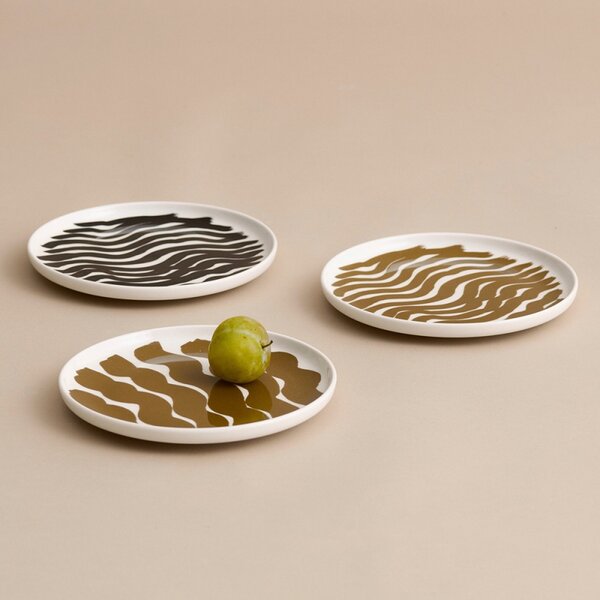 Marimekko Set talířů Oiva Hyräily 20cm, 3ks
