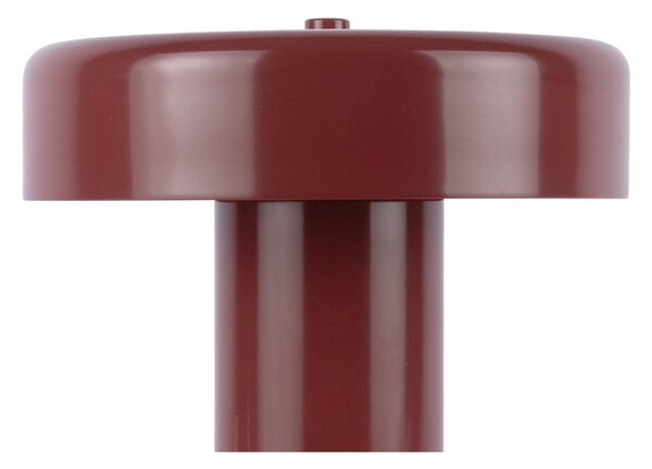 Vínová kovová stolní lampa (výška 26 cm) Riqueza Palo – Leitmotiv