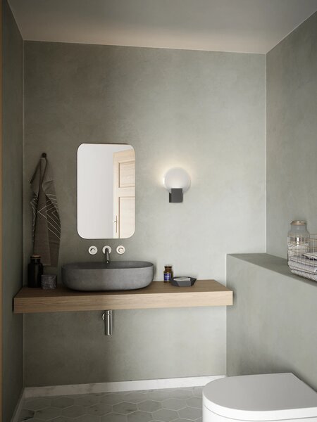 Nordlux Nástěnné LED svítidlo Hester, IP44 Barva: Hnědá