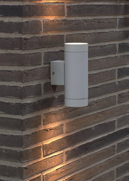Nordlux Venkovní nástěnný válec TIN MAXI DOUBLE, IP54 Barva: Bílá
