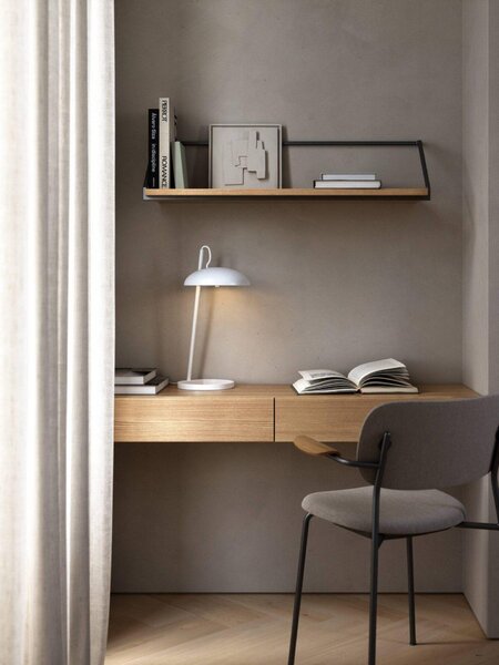 Nordlux 2220075001 Versale, bílá stolní lampa 3xG9, výška 45cm