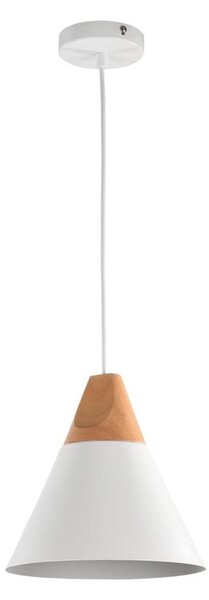 Maytoni P359-PL-01-W -Lustr na lanku BICONES 1xE27/60W/230V pr. 22cm bílá/béžová
