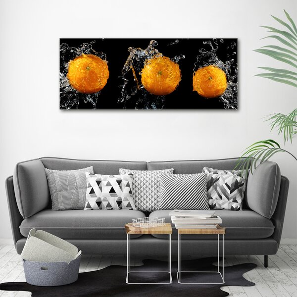 Moderní fotoobraz canvas na rámu Pomeranče a voda oc-63932923