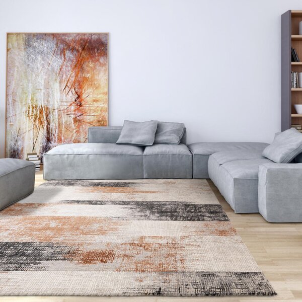 Koberec Kuza Lines terracotta