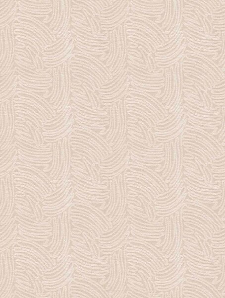 Vliesová obrazová tapeta na zeď, krémovo-béžová, imitace pleteniny, 363281, Calm Crafted, Eijffinger