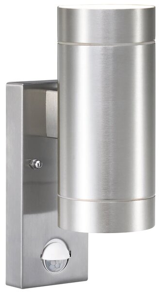 Nordlux Venkovní nástěnný válec TIN MAXI DOUBLE se senzorem, IP54 Barva: Černá, Varianty: obousměrné