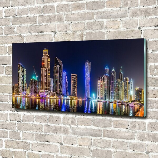 Foto obraz fotografie na skle Noční Dubai osh-64879724