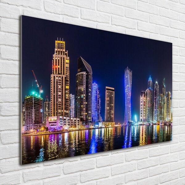 Foto obraz fotografie na skle Noční Dubai osh-64879724