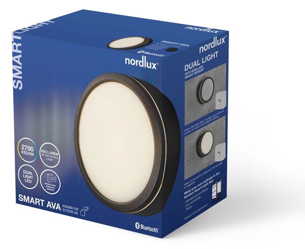 Nordlux Venkovní svítidlo Ava Smart, IP54 Barva: Šedá