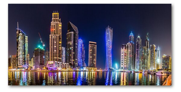 Foto obraz fotografie na skle Noční Dubai osh-64879724
