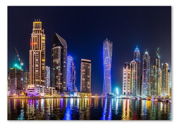 Foto obraz fotografie na skle Noční Dubai osh-64879724