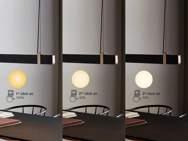 Nordlux Závěsné LED svítidlo Lilt Barva: Černá