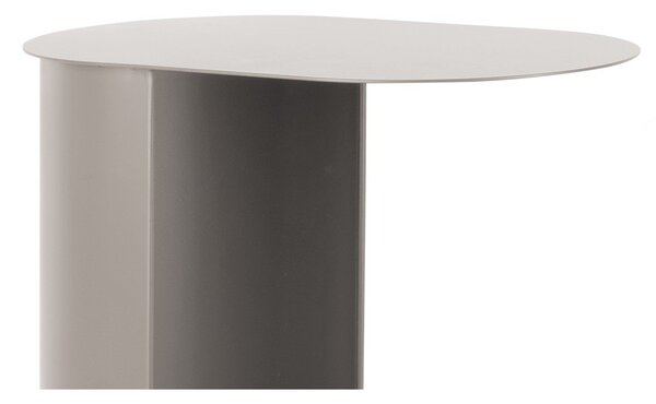 Kovové odkládací stolky v sadě 2 ks 30x45 cm Riqueza Oval – Leitmotiv
