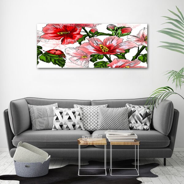 Moderní fotoobraz canvas na rámu Ibišek oc-65039906