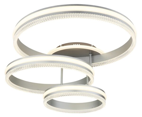 Stropní svítidlo LED 2700–6000K černý chrom, stříbrná IP20 GLOBO lighting FRANCINE 67377-72