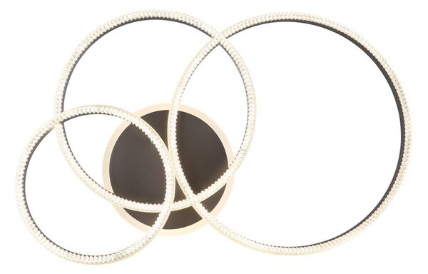 Stropní svítidlo LED 2700–6000K černý chrom, stříbrná IP20 GLOBO lighting FRANCINE 67377-72
