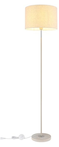 Stojací lampa 1x E27 písková, krémová IP20 GLOBO lighting DELEON 15968S