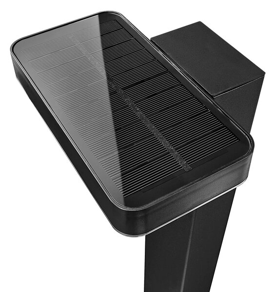 Nordlux Solární LED sloupek s bodcem a senzorem Rica - hranatý