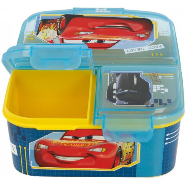 Dětský multibox na svačinu Auta - Cars - motiv Blesk McQueen a kamarádi