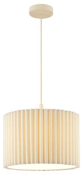 Brilliant - Lustr na lanku VELIN 1xE27/20W/230V pr. 35 cm krémová