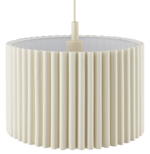 Brilliant - Lustr na lanku VELIN 1xE27/20W/230V pr. 35 cm krémová