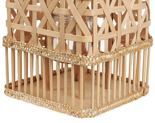 Lucerna LUMBIS Bambus 54 cm Přírodní